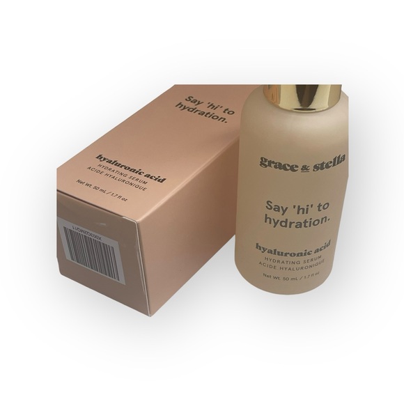 new Grace & Stella ㋛ Hydrating Hyaluronic Acid Serum ㋛ Full Size ㋛ Fresh in Box - Picture 12 of 16